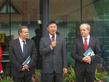 rektor, japonski veleposlanik, Ivan Svetlik, Radovan Stanislav Pejovnik