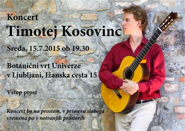 Timotej Kosovinc, kitarist, mladi kitarist, kitara, kiarski koncert