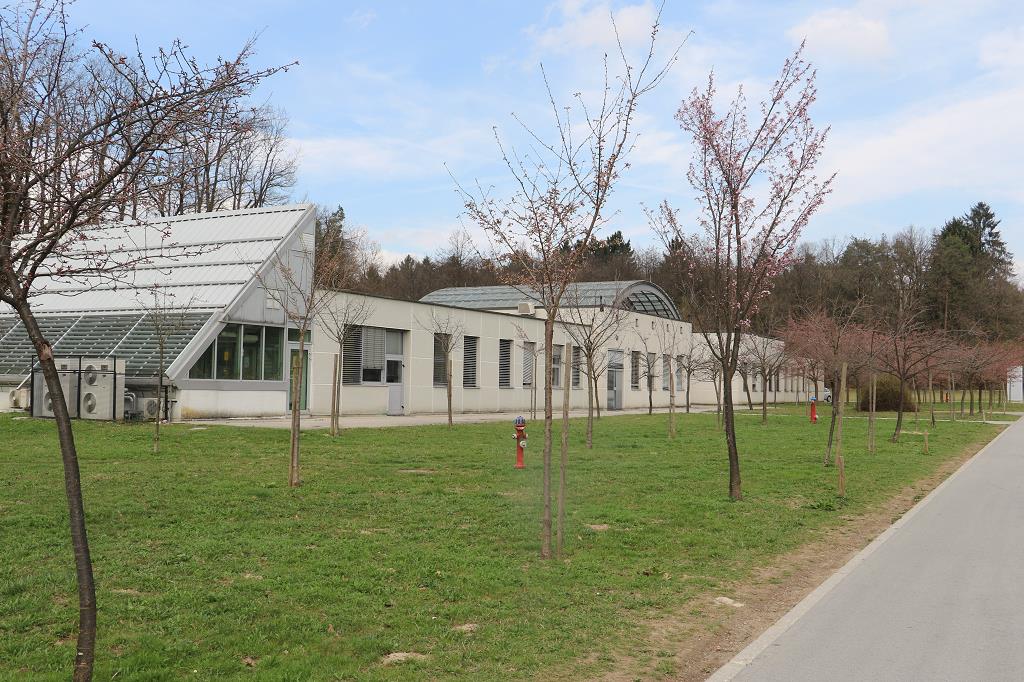 Vhodni objekt v novi botanični vrt