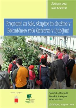 PROGRAMI ZA ŠOLE, SKUPINE, DRUŽINE