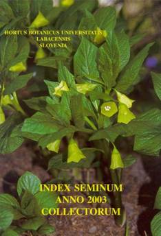 Index seminum, anno 2003, collectorum