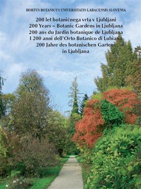 200 let, botaničnega vrta, v Ljubljani, v petih jezikih
